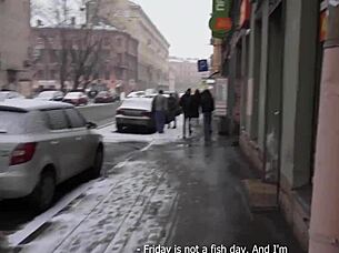 Horny Casting Agent Pokes Tight Shaved Pussy Of Nasty Teen Model After Sloppy Blowjob And Ball Licking