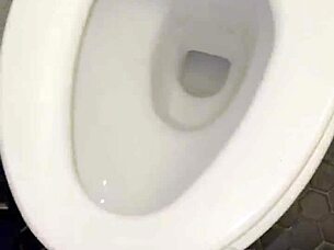 You left your thongs in the bathroom! Now my cock's crazy hard for solo masturbation!