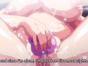 nonohara yuzuka turns on her stream, masturbating with toys all night long for creampie fun