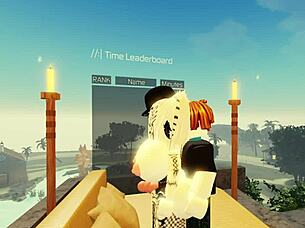 Lucky bacon fucks a cute girl for teasing in roblox 1
