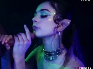 Oh wow, lucidflix luminati with molly little 18+, she's skinny and beautiful, riding cowgirl on that cock.