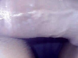 Horny goonette fucks jamaican with wet creampie action. But can she handle that rough ebony ass spanking?