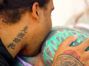 hey, watch this inked goth girl take a thick bbc deep in her ass