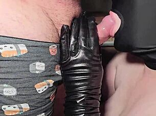 I love when huge cum covers the condom after intense blowjob and cumshot action.