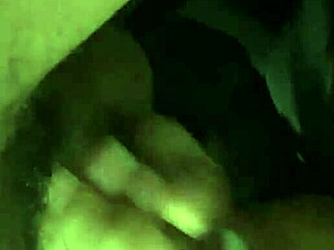 Oh, big dick blowjob from ebony amateur with big tits in bathroom...