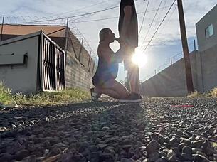 i'm eatin' this pussy in public then we bang in the car... oh man