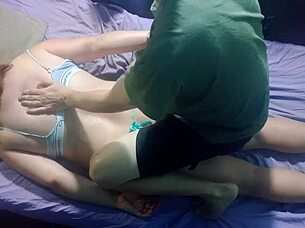 Let me give you these massages while I'm in my thong