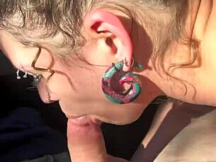 Oh man, this busty petite 18+ hooker gets pounded hard in public and then craves that sticky facial!