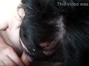 hey, check out this cum dump session with slutty marie getting a facial