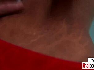 Amateur Thai Teen Cherry With Small Tits Moaning On Big White Dick In Doggystyle