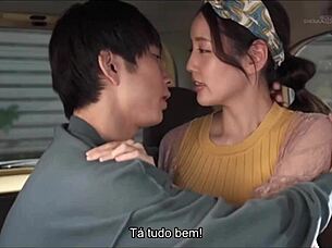 Eu era virgem mas minha casada me ensinou a beijar com legenda kanna misaki 🍑😏