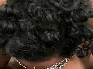 she delivers a nice dick sucking session with passion