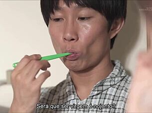 Eu era virgem mas minha casada me ensinou a beijar com legenda kanna misaki 🍑😏