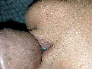 I rubbed and fucked her smooth pussy