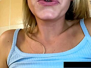 Hey Claudia, what's up with that playful wet pussy fingering in the bathroom selfie?