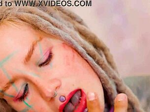 hey, watch this inked goth girl take a thick bbc deep in her ass