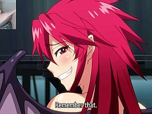 Horny vampire fucking three hot students hard!