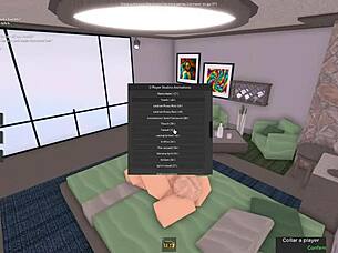 Whoa, check this blonde roblox thick slut deepthroating and fucking that white cock like crazy! 😈