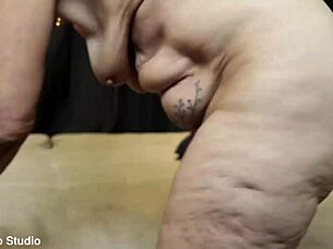 I Feel So Aroused as Ugly 77 Years Old Grandma Gets BBC Ass Fucked with Rough Monster Cock