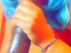 Ladyraex Throat Goat Sucking Massive Black Cock With Dildo Play