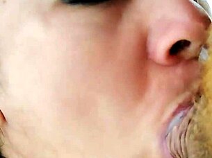 Oh gosh, I'm helping the maid's daughter get her morning milk with some asian handjob and licking outdoors.