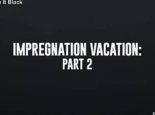 Wow fantasi kolam interracial Ana Foxxx dikongkek keras cuti kehamilan bahagian 2