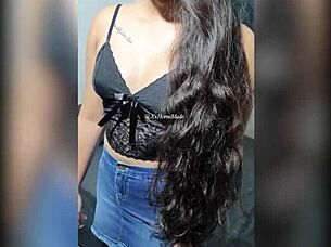 Dios mío, how could you do this to me? Found this video on my girlfriend's phone, she's a total wild one uncensored 😱