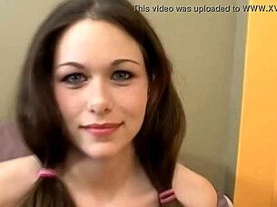 sweet teen girl explores new opportunities in intriguing porn casting interview with cute charm