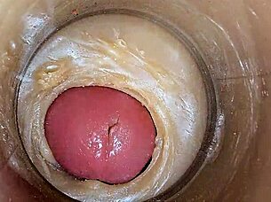 Massive Cumshot Inside Tight Juicy Vagina With ASMR Internal Camera In 4K