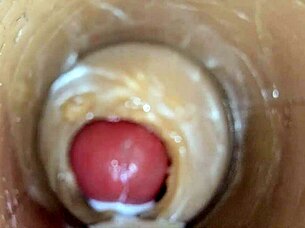 Massive Cumshot Inside Tight Juicy Vagina With ASMR Internal Camera In 4K