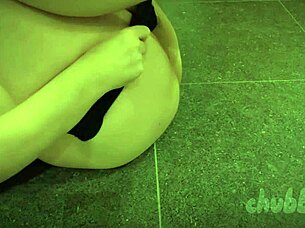 Chubbykaot Touching and Tickling with Underwear in Outdoor Solo Fun!