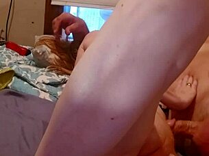 They lay in missionary position, enjoying each other's tight wet pussy and juicy ass while spreading wide.