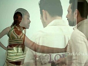 What Happens When White Guy Catches Camera Setup With Interracial Twist - Destiny Mira