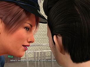 i feel so dominant and thrilled playing femdom police with intense humiliation vibes