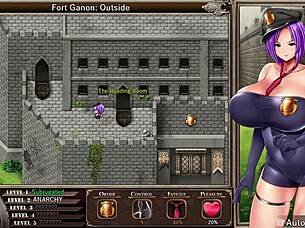 Wait, how does this huge cock game with big tits ass virgin prisoner turn into wild hentai action?