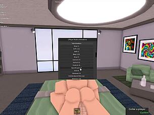 Whoa, check this blonde roblox thick slut deepthroating and fucking that white cock like crazy! 😈