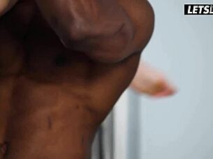 Blonde Babe Stuck In Washing Machine Gets Rescued By Huge Black Cock In Dorm Roommate Fantasy