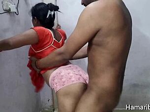 indian desi wife cheats with neighbor boyfriend in country ranch for passionate couple fucking