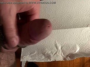 Intense Cumshot Close Up Action