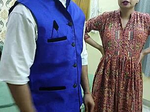 The beautiful Indian housewife experienced her first intense encounter in various positions, exploring desires intimately.