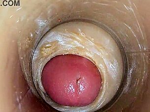Massive Cumshot Inside Tight Juicy Vagina With ASMR Internal Camera In 4K