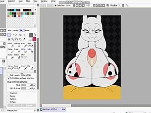 Hey, ever wondered how to create that blur effect using paint tool sai in amateur style?