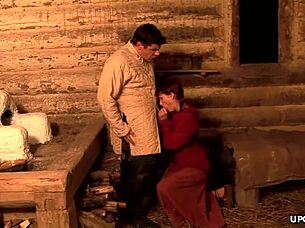 Kadka Redill sucks cock and takes it deep in her ass