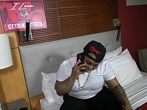 Hey, check out the return of Ms. Natural in this black ebony roleplay with natural tits