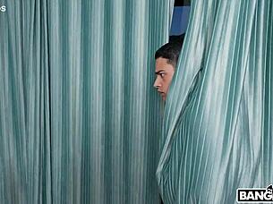 gooning to blonde milf