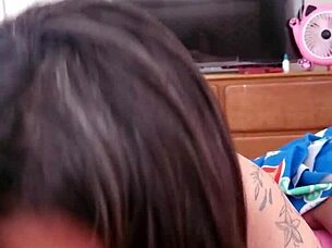 Hot teacher contrasts classroom with steamy milf ass play at home