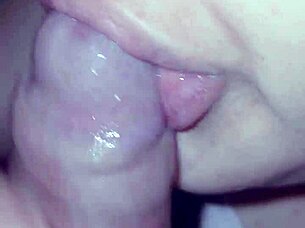 Hey check this amateur homemade vid where bbw loves sucking cock and getting cum twice 😍🍆