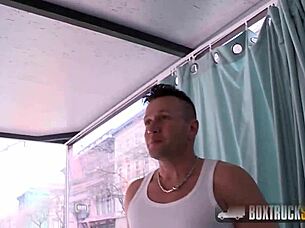 Wow, Aurelly Rebel enjoys a relaxing massage on her perky ass in the morning