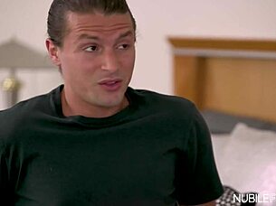 Why does Leana Lovings crave fucking her roommate with jerk off instructions