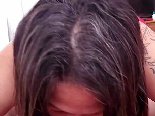 Hot teacher contrasts classroom with steamy milf ass play at home